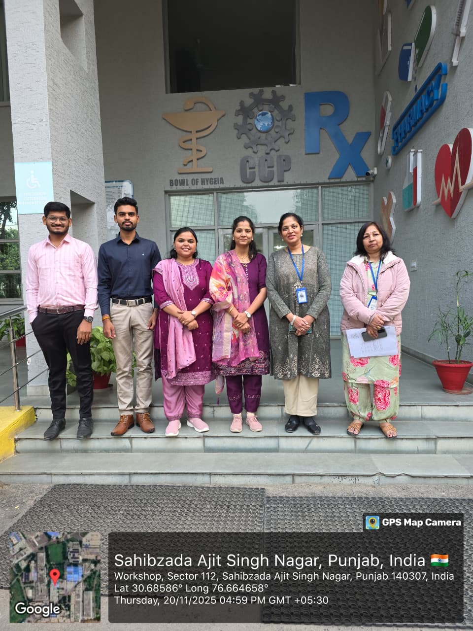 Faculty Exchange Visit – Chandigarh College of Pharmacy, Landran (Punjab) Faculty members from Smt. Shardchandrika Suresh Patil College of Pharmacy, Chopda - Dr. Rupali Milind Patil, Mrs. Nalini More,